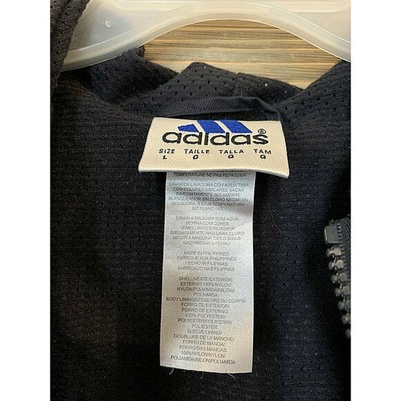 ADIDAS Zip Up Hooded Rain All Weather Lined Jacket Women's Size Large - Picture 8 of 8